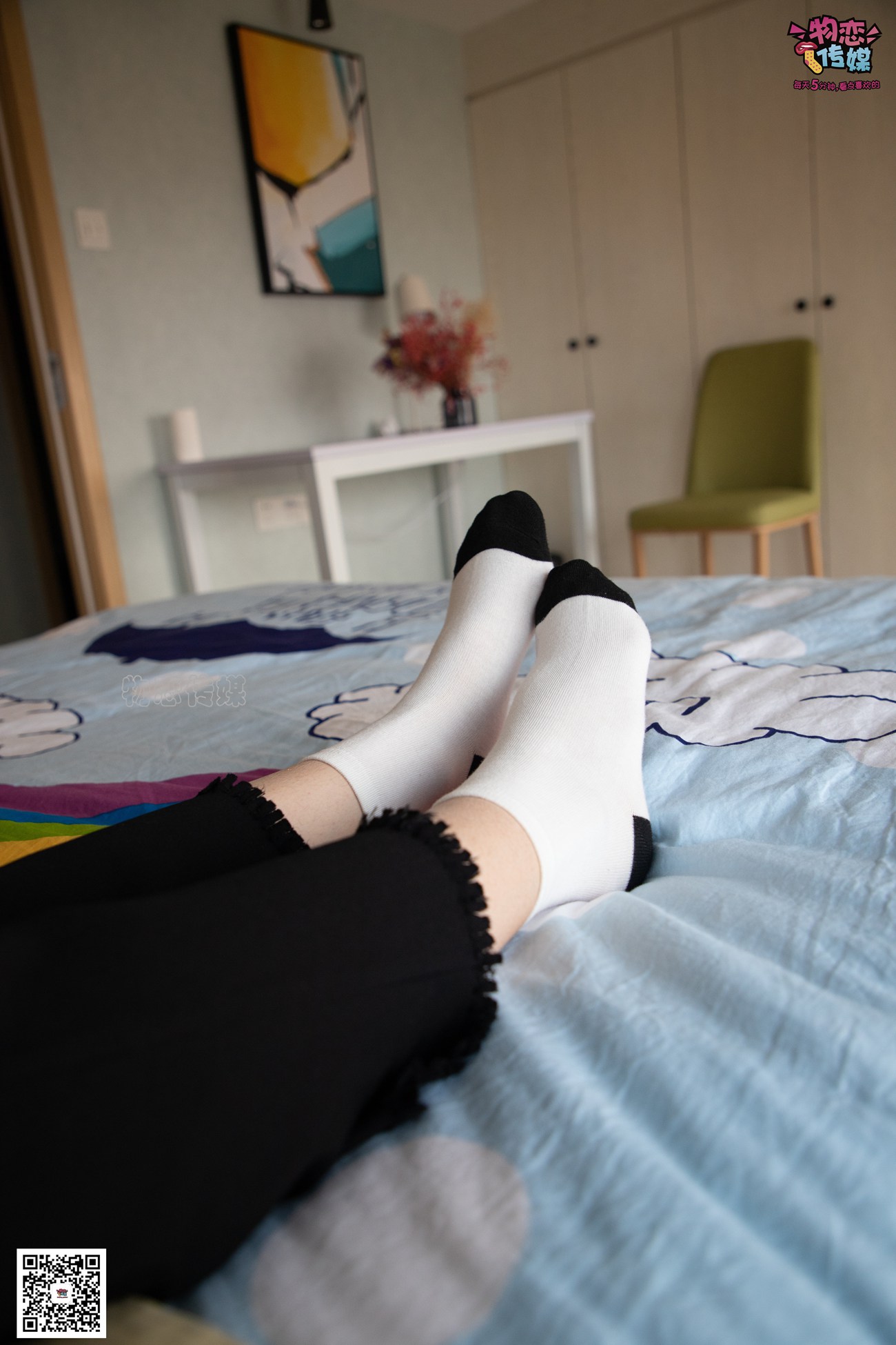 图片[53]-勿恋传媒 No.064 一朵花开的时间，奶牛袜子 [159P] – 速更版-美库