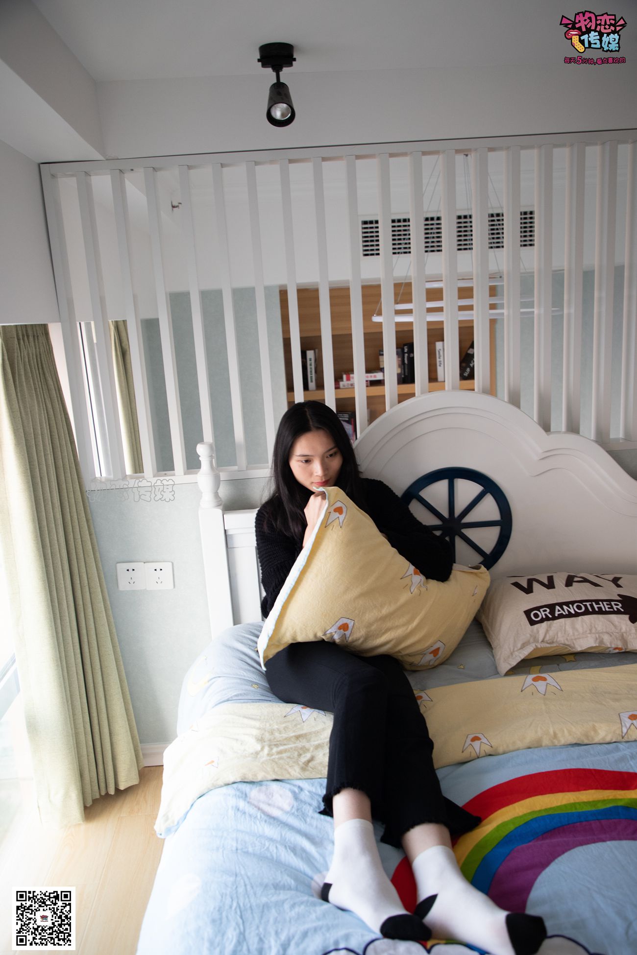 图片[57]-勿恋传媒 No.064 一朵花开的时间，奶牛袜子 [159P] – 速更版-美库