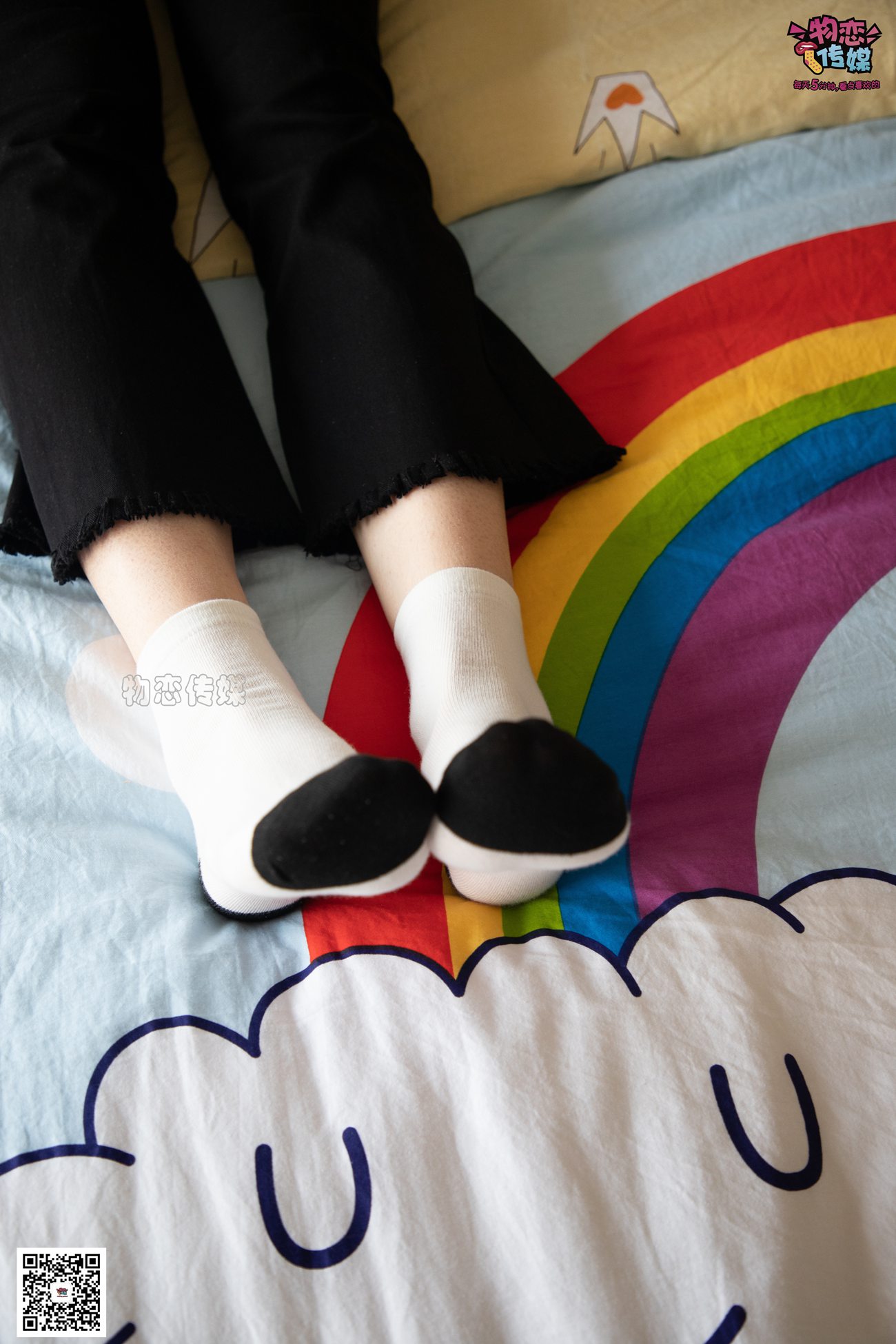 图片[62]-勿恋传媒 No.064 一朵花开的时间，奶牛袜子 [159P] – 速更版-美库