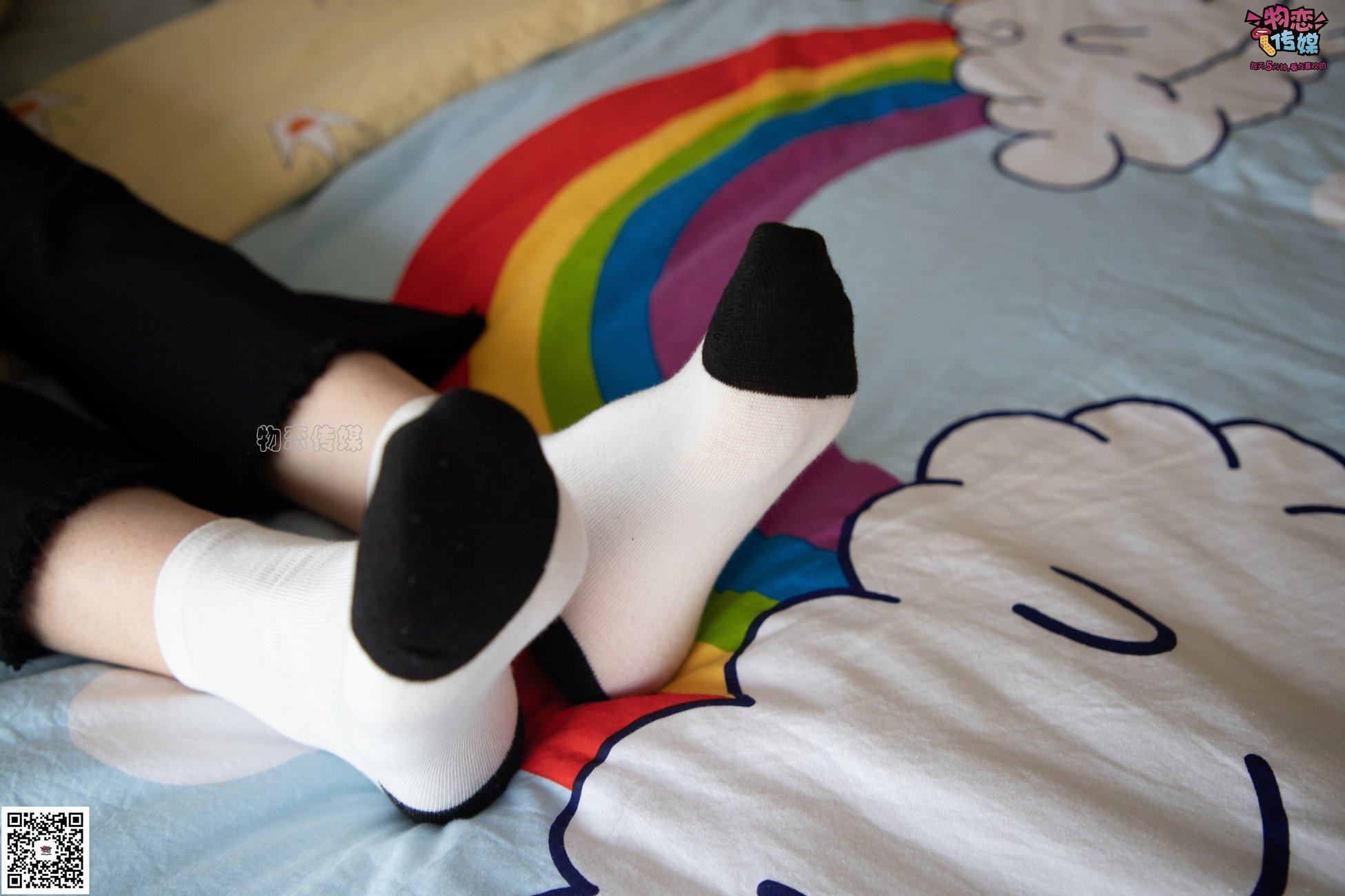 图片[63]-勿恋传媒 No.064 一朵花开的时间，奶牛袜子 [159P] – 速更版-美库