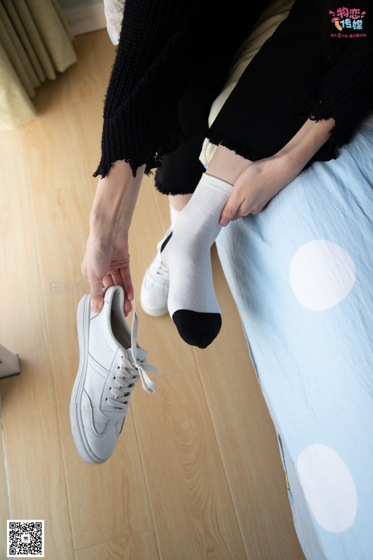 图片[98]-勿恋传媒 No.064 一朵花开的时间，奶牛袜子 [159P] – 速更版-美库