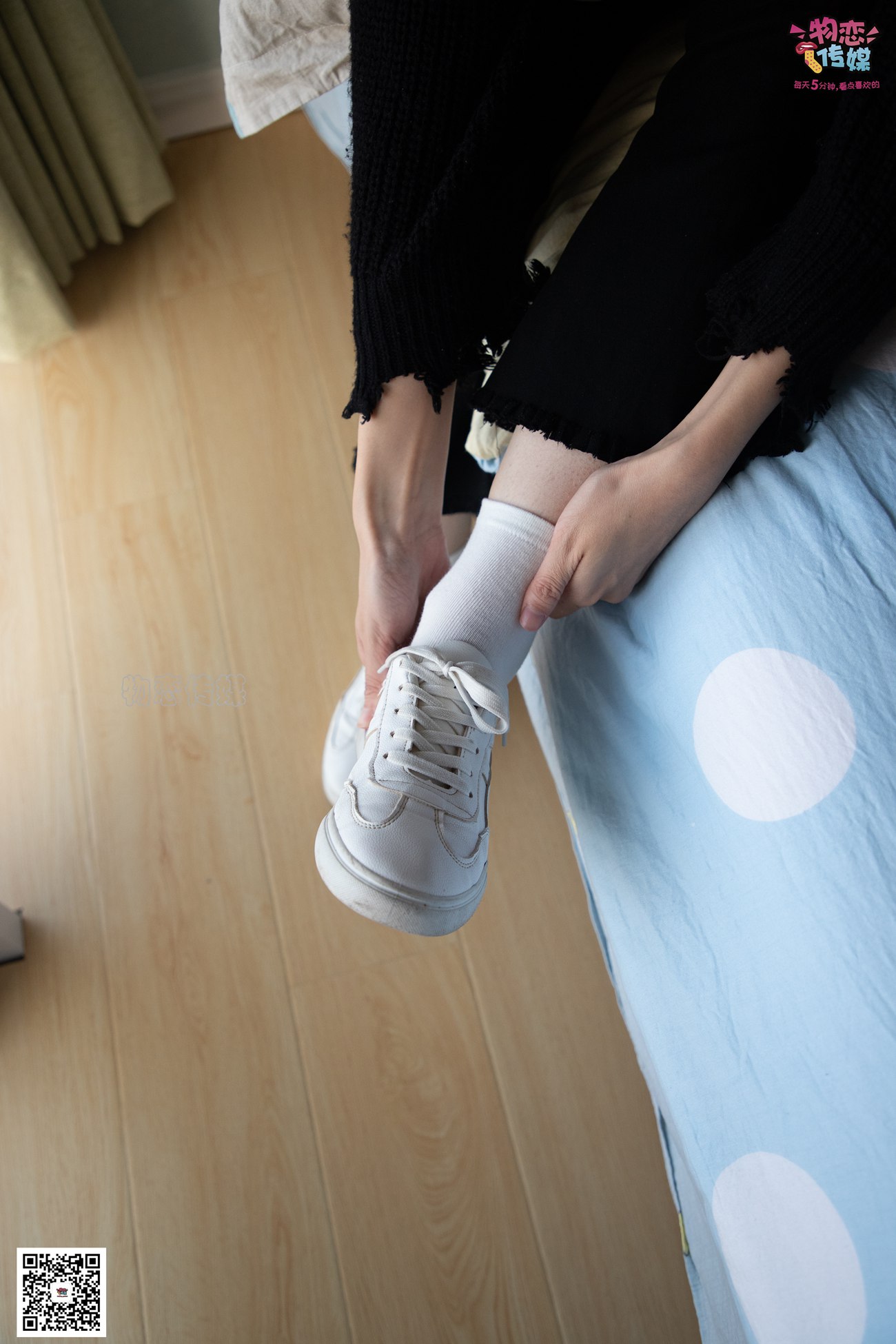 图片[101]-勿恋传媒 No.064 一朵花开的时间，奶牛袜子 [159P] – 速更版-美库