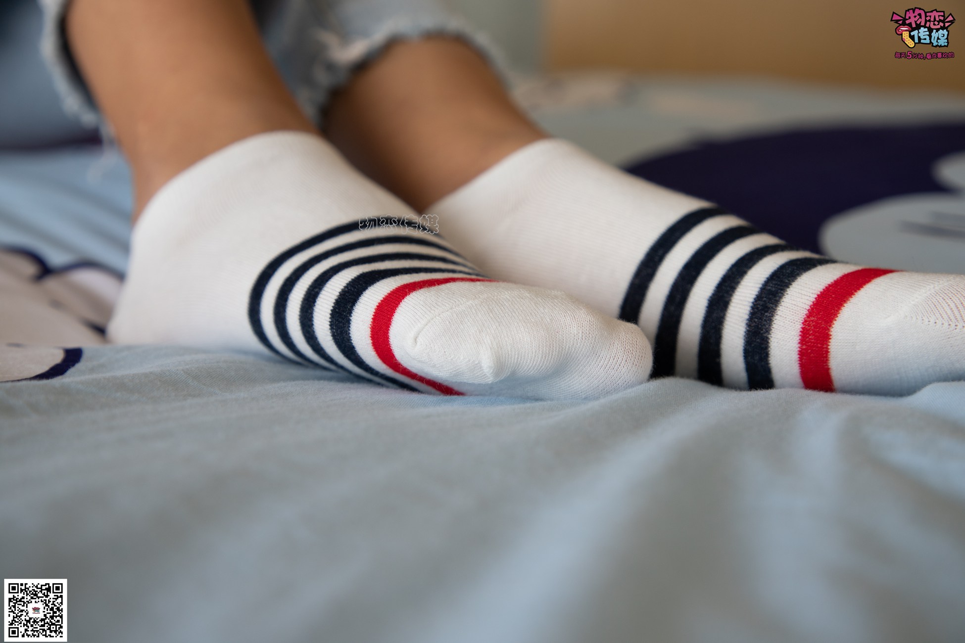 图片[47]-物恋传媒 No.067 锁骨的秘密。白色板鞋配白色横纹棉袜 [189P] – 速更版-美库