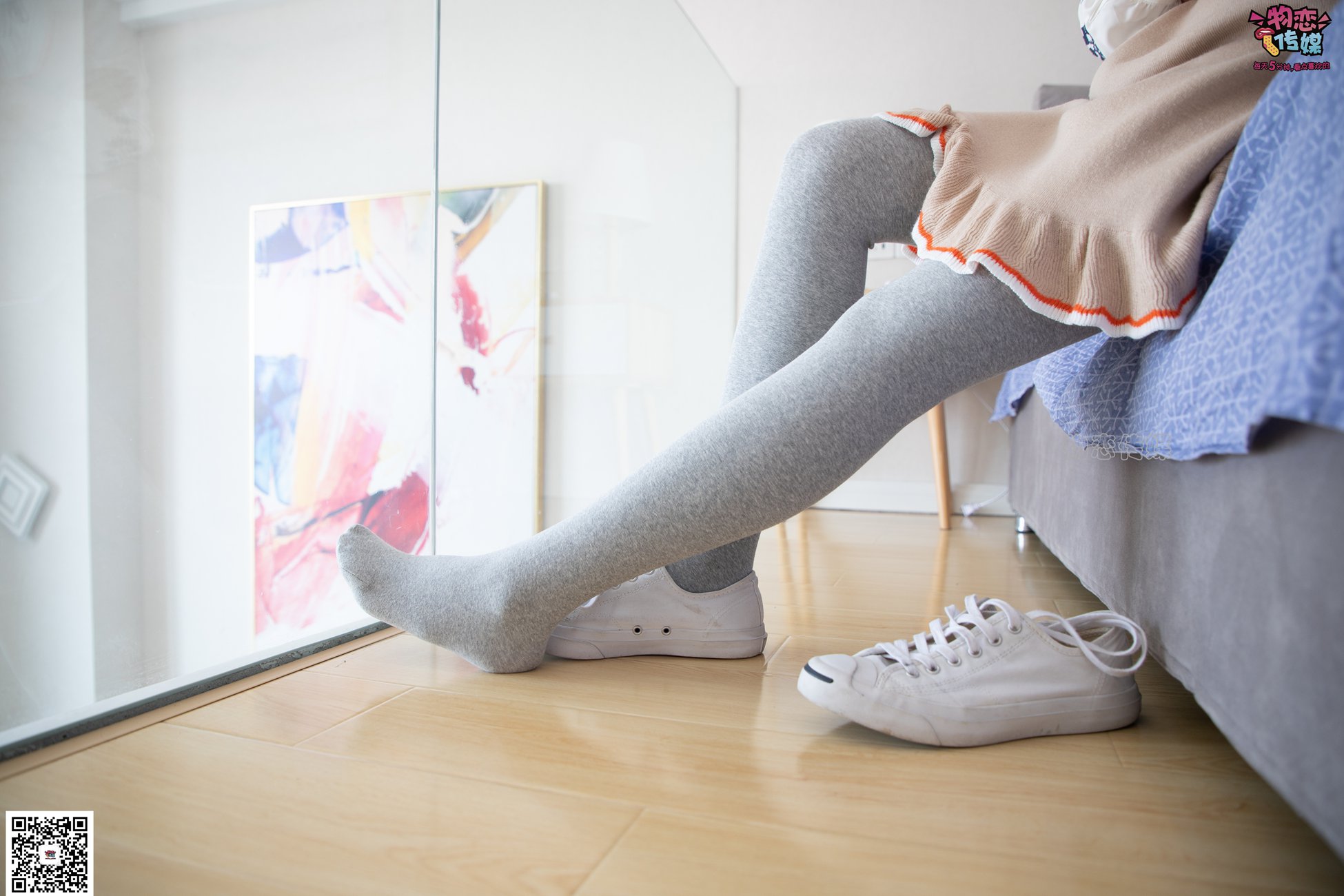 图片[67]-勿恋传媒 No.066 清纯小解解的灰色长筒棉袜 只想这样看着你 [148P] – 速更版-美库