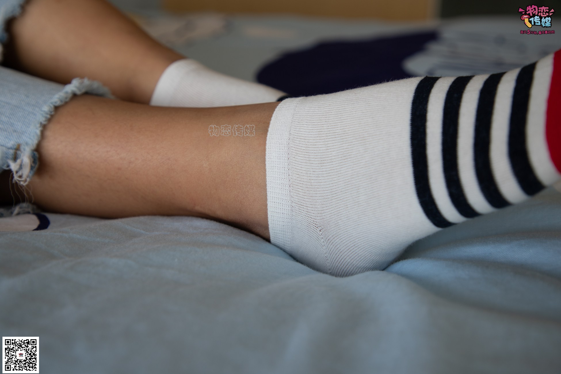 图片[62]-物恋传媒 No.067 锁骨的秘密。白色板鞋配白色横纹棉袜 [189P] – 速更版-美库