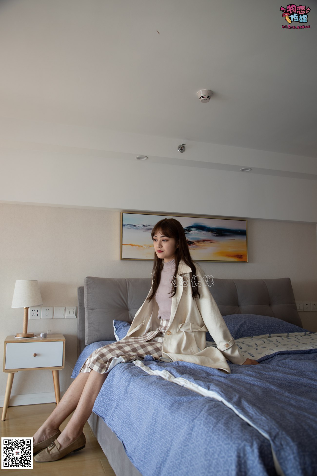 图片[93]-勿恋传媒 No.065 温柔格子裙,轻熟plus少女风,高冷小解解 [145P] – 速更版-美库