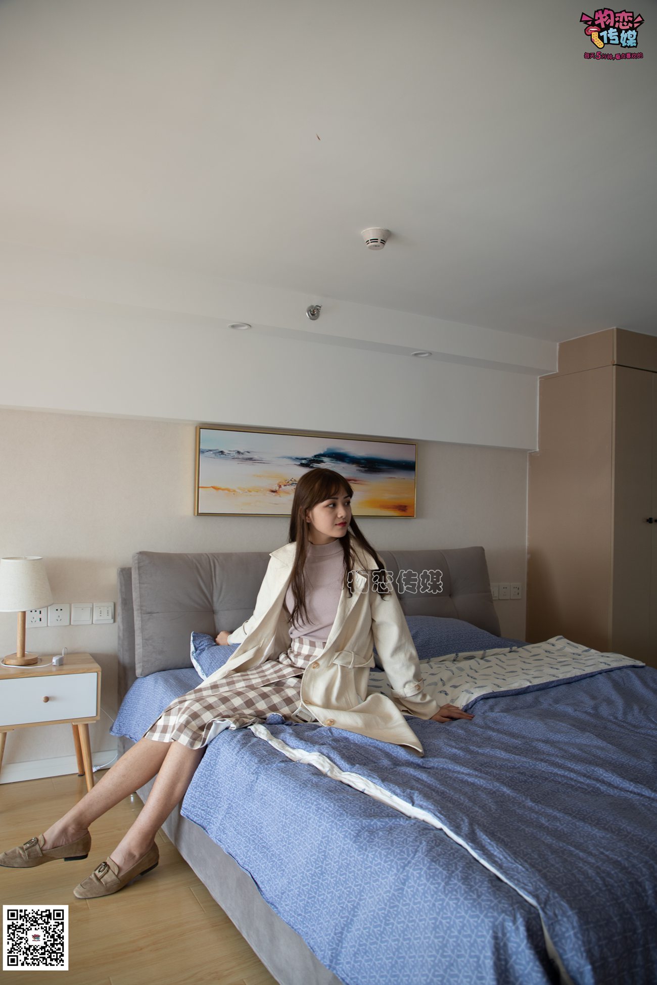 图片[94]-勿恋传媒 No.065 温柔格子裙,轻熟plus少女风,高冷小解解 [145P] – 速更版-美库