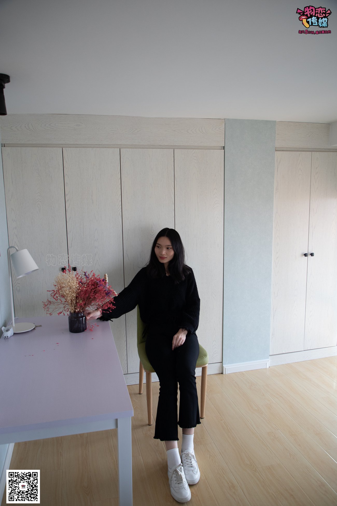 图片[147]-勿恋传媒 No.064 一朵花开的时间，奶牛袜子 [159P] – 速更版-美库