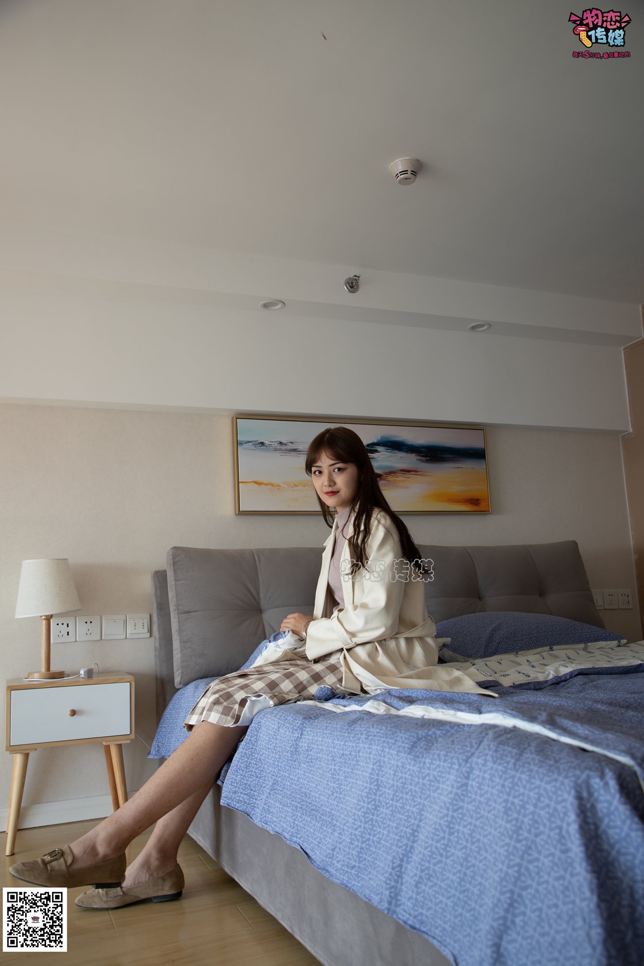 图片[103]-勿恋传媒 No.065 温柔格子裙,轻熟plus少女风,高冷小解解 [145P] – 速更版-美库