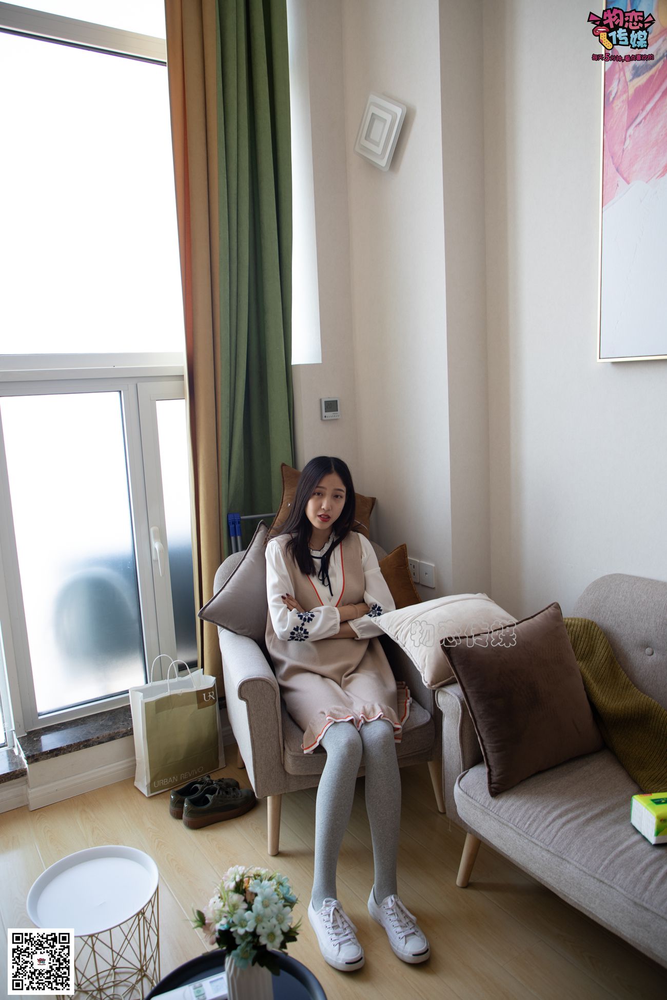 图片[126]-勿恋传媒 No.066 清纯小解解的灰色长筒棉袜 只想这样看着你 [148P] – 速更版-美库