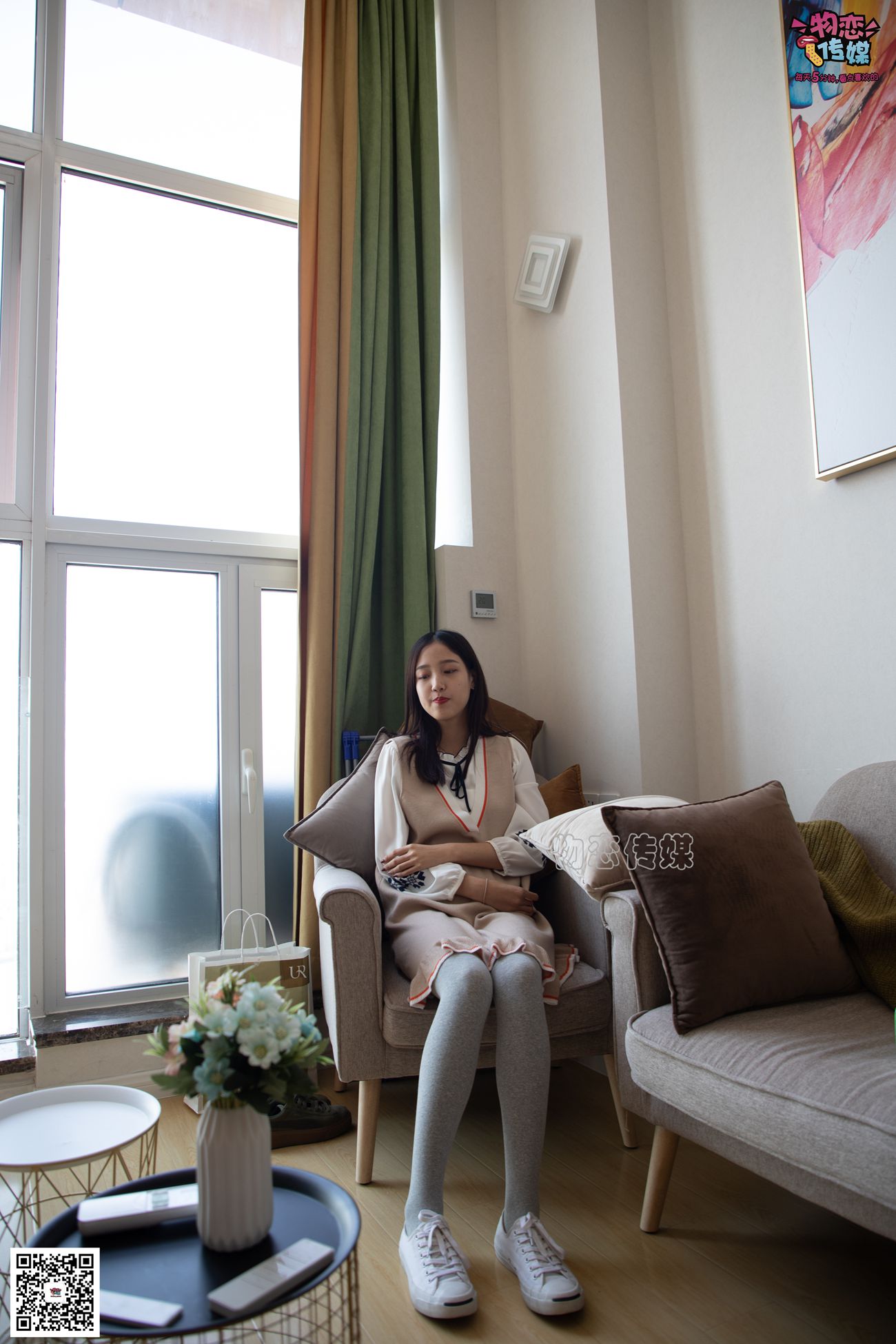 图片[128]-勿恋传媒 No.066 清纯小解解的灰色长筒棉袜 只想这样看着你 [148P] – 速更版-美库