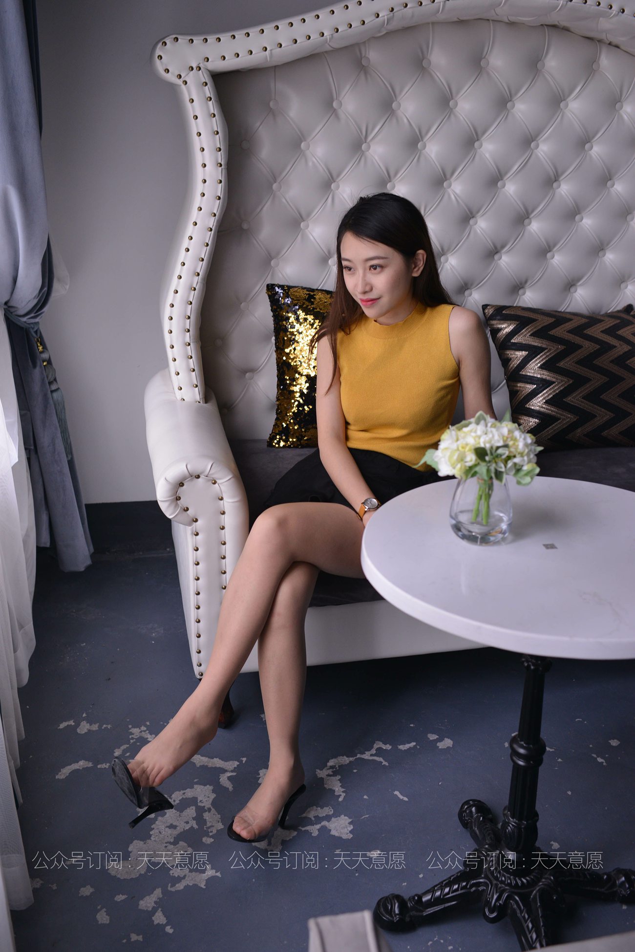 图片[57]-[IESS异思趣向] 耽丝 210415 小婕与花共舞 [61P] – 速更版-美库