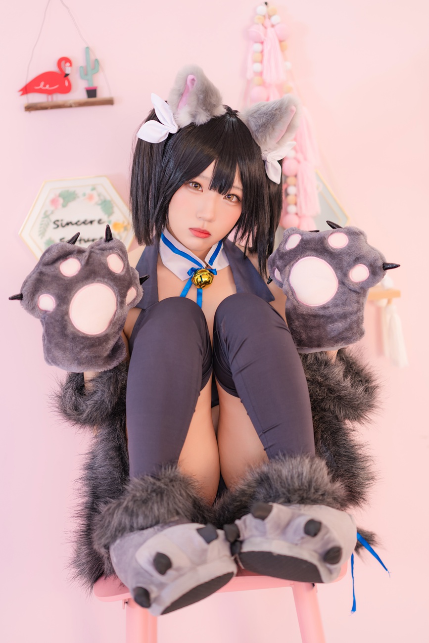 图片[17]-动漫博主 Mime弥美 – プリズマ 衛宮 美遊 黒・猫ver [28P] – 速更版-美库