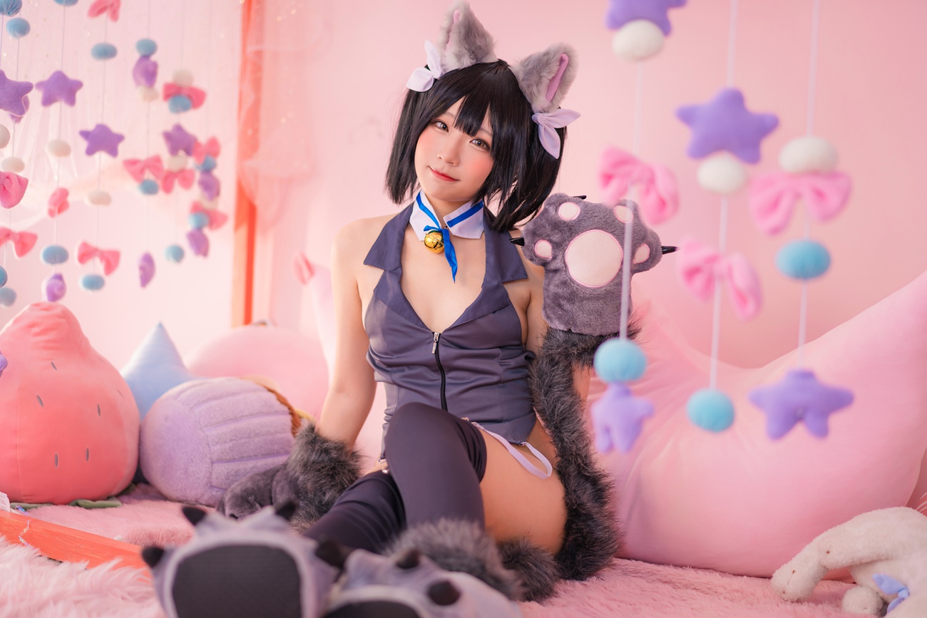 图片[25]-动漫博主 Mime弥美 – プリズマ 衛宮 美遊 黒・猫ver [28P] – 速更版-美库