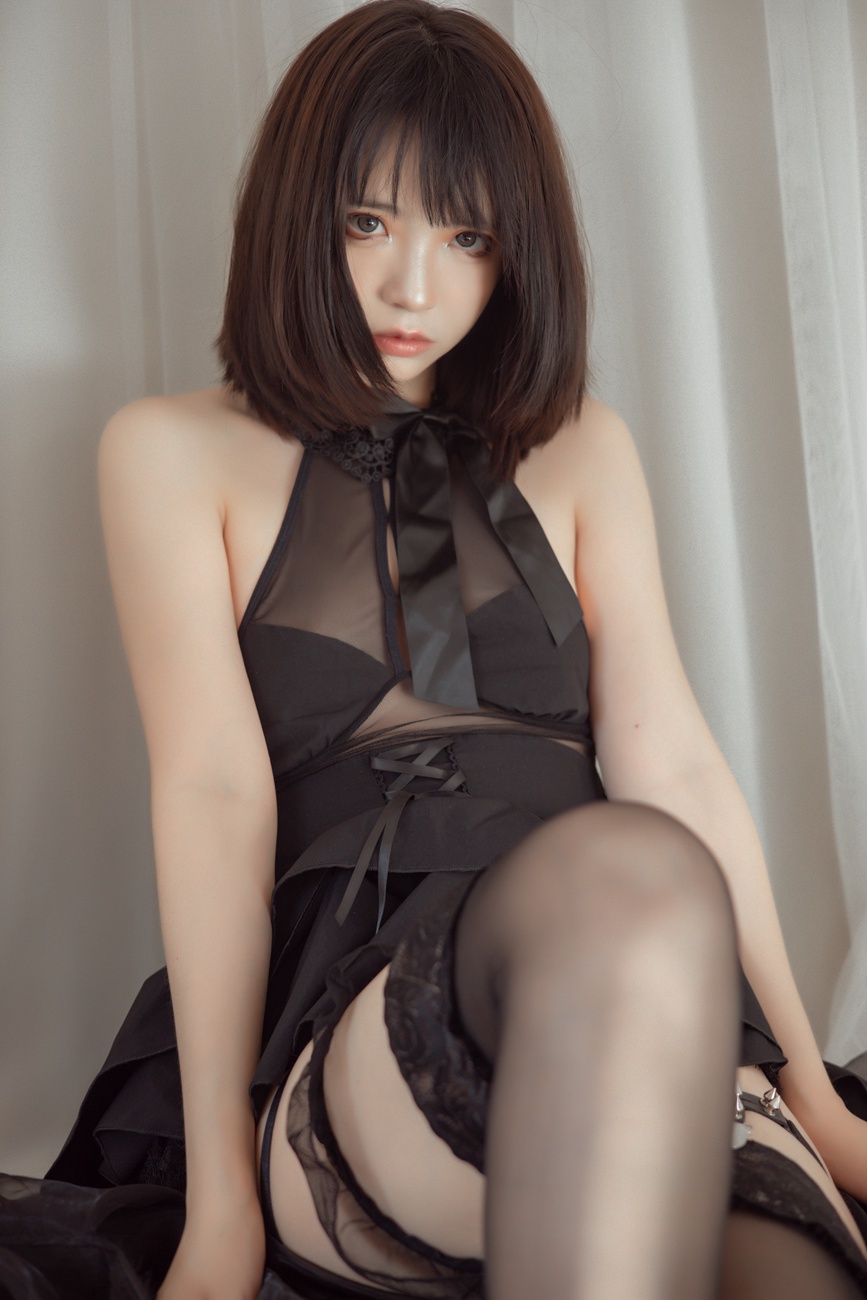 图片[41]-疯猫ss – 民宿黑裙 [40P] – 速更版-美库