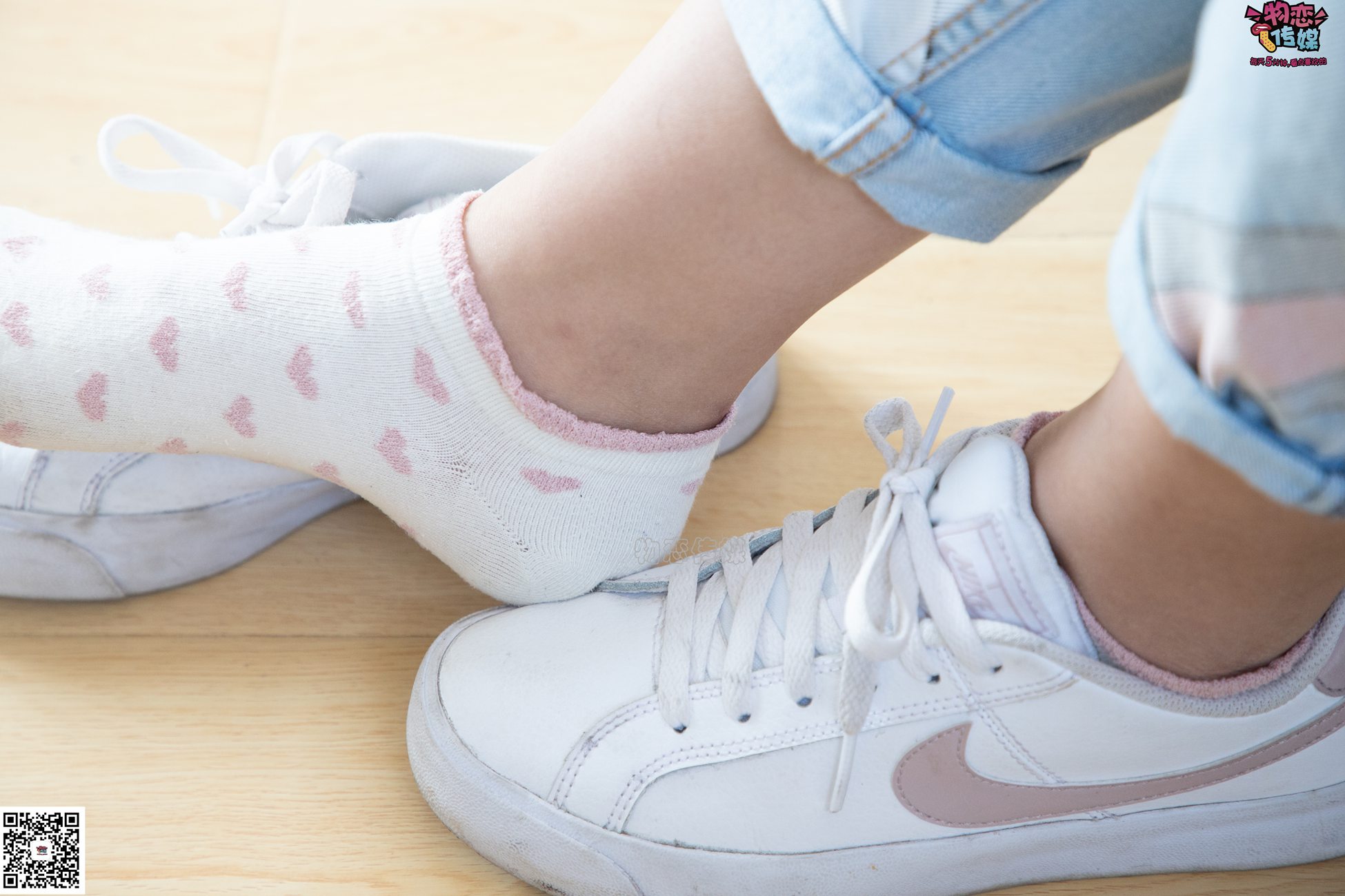 图片[90]-物恋传媒 No.071 可爱小姐姐搭配白色nike板鞋 [171P] – 速更版-美库