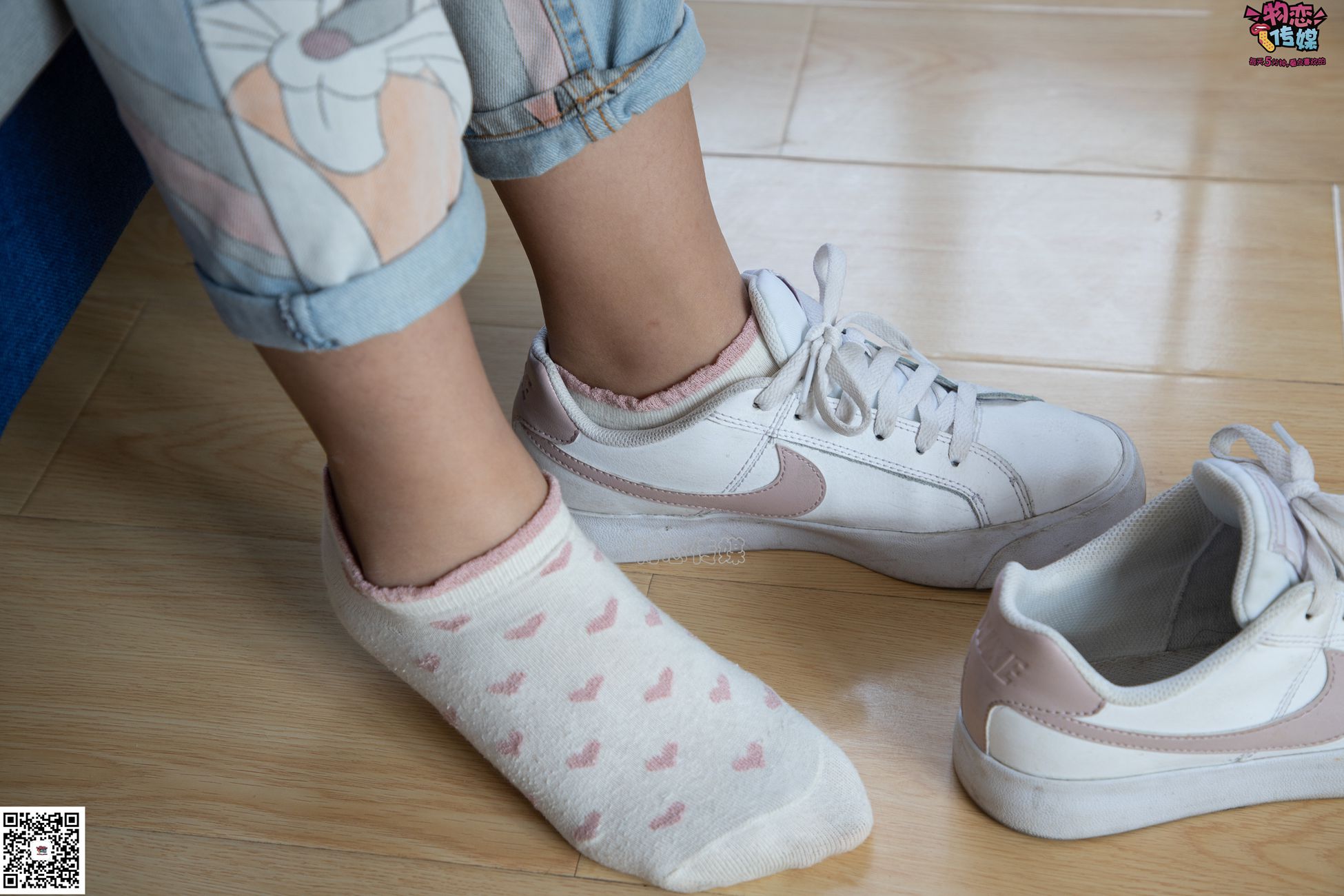 图片[98]-物恋传媒 No.071 可爱小姐姐搭配白色nike板鞋 [171P] – 速更版-美库