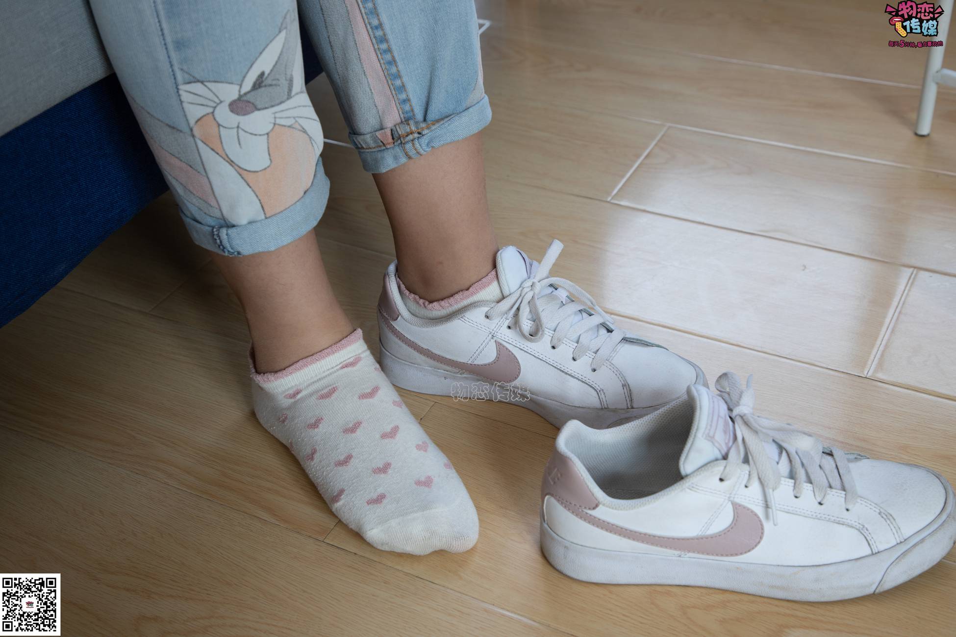 图片[100]-物恋传媒 No.071 可爱小姐姐搭配白色nike板鞋 [171P] – 速更版-美库