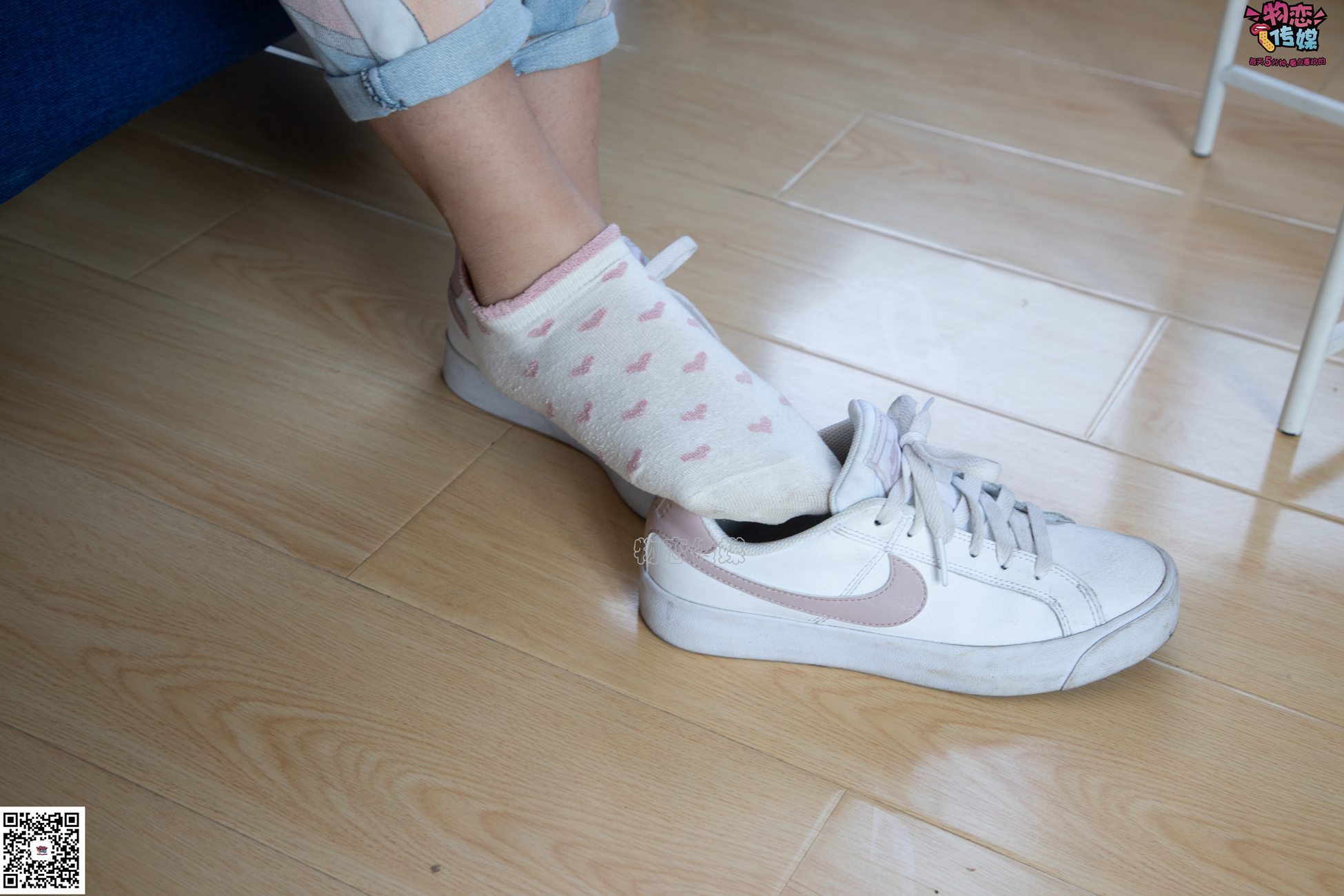 图片[101]-物恋传媒 No.071 可爱小姐姐搭配白色nike板鞋 [171P] – 速更版-美库