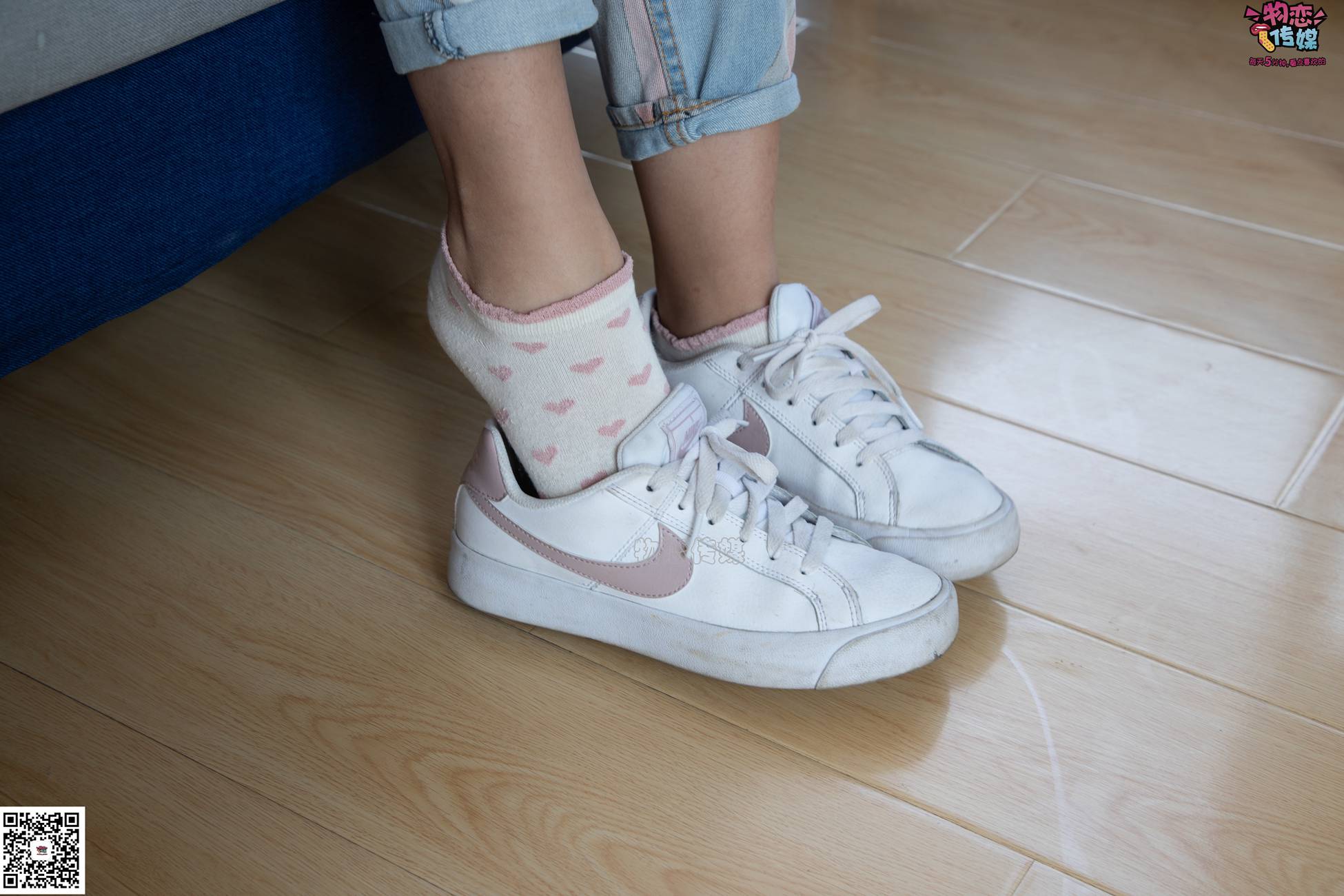 图片[104]-物恋传媒 No.071 可爱小姐姐搭配白色nike板鞋 [171P] – 速更版-美库
