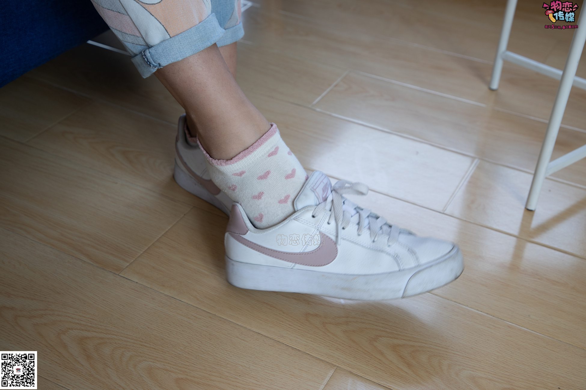 图片[106]-物恋传媒 No.071 可爱小姐姐搭配白色nike板鞋 [171P] – 速更版-美库