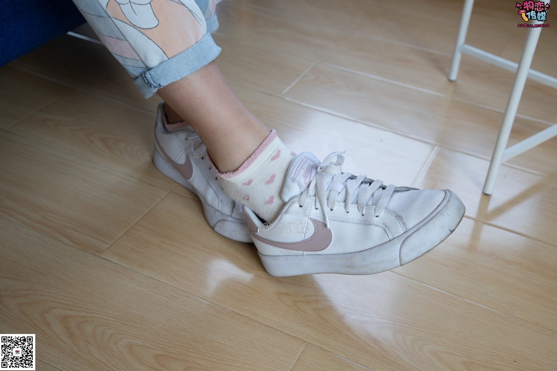 图片[108]-物恋传媒 No.071 可爱小姐姐搭配白色nike板鞋 [171P] – 速更版-美库