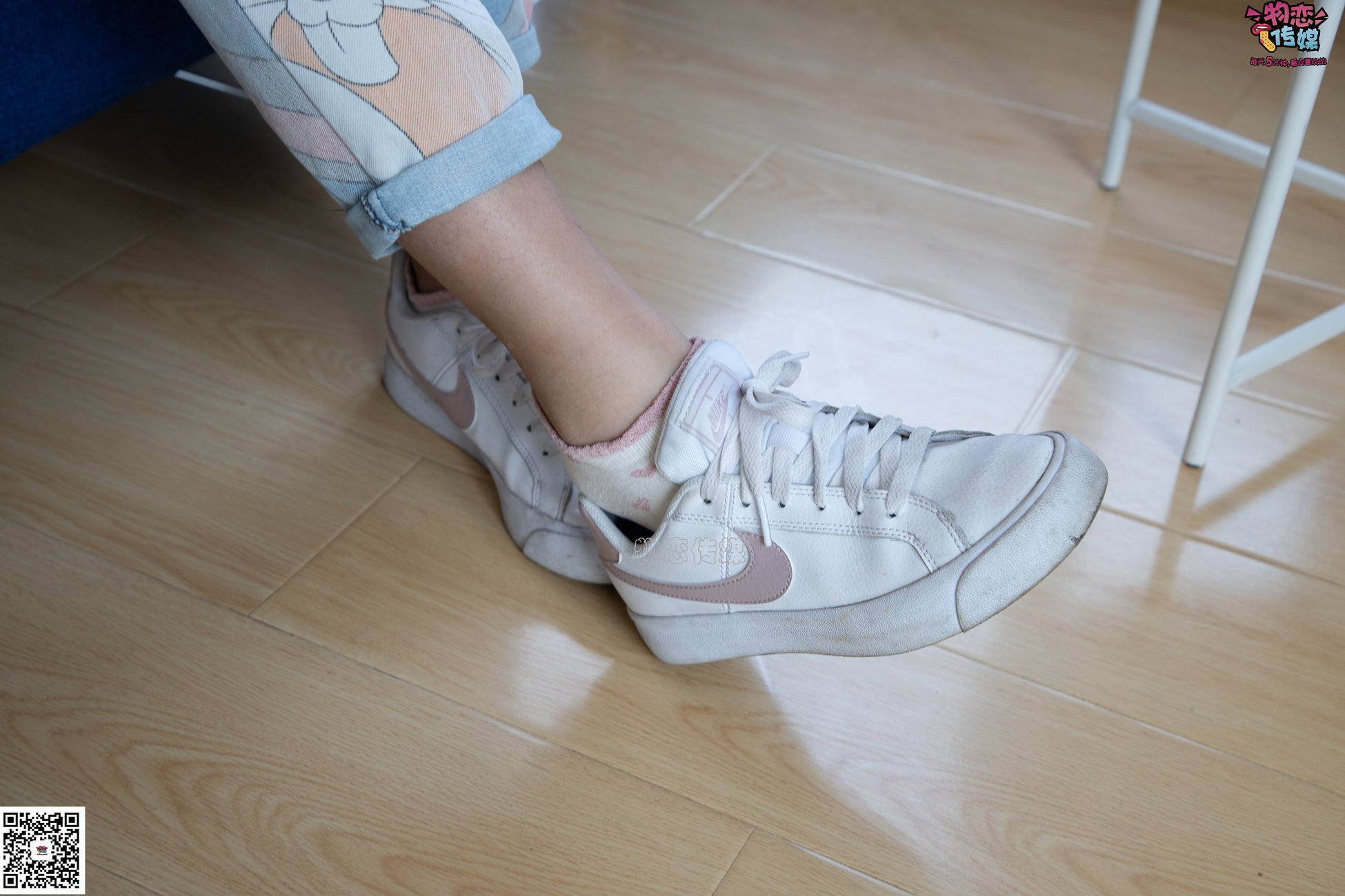 图片[109]-物恋传媒 No.071 可爱小姐姐搭配白色nike板鞋 [171P] – 速更版-美库