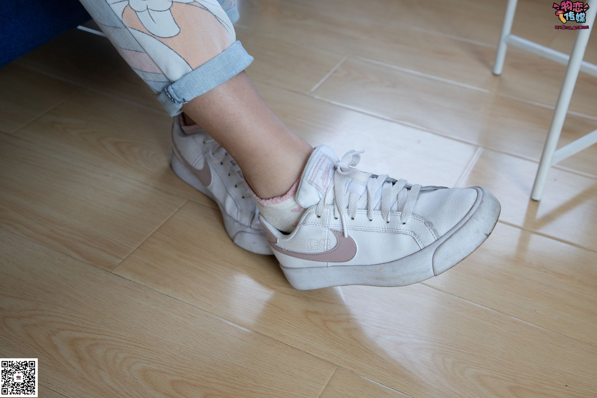 图片[110]-物恋传媒 No.071 可爱小姐姐搭配白色nike板鞋 [171P] – 速更版-美库