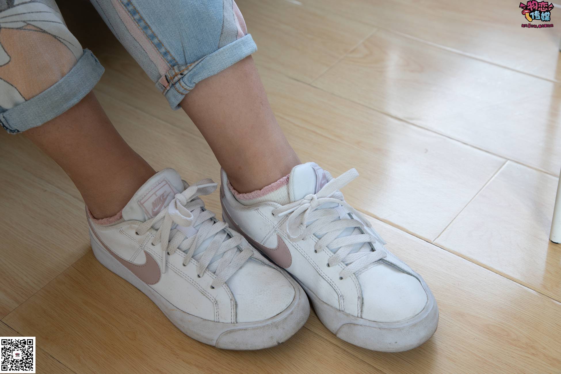 图片[116]-物恋传媒 No.071 可爱小姐姐搭配白色nike板鞋 [171P] – 速更版-美库