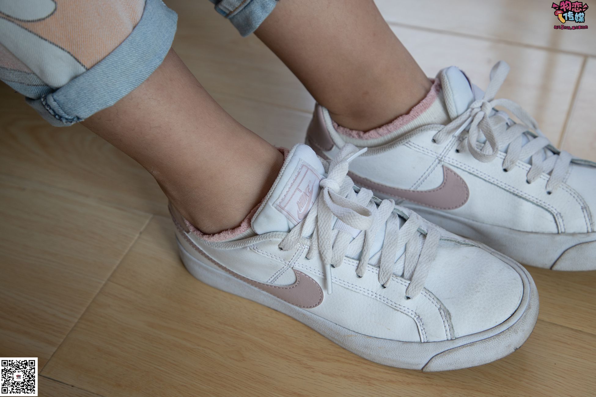 图片[121]-物恋传媒 No.071 可爱小姐姐搭配白色nike板鞋 [171P] – 速更版-美库
