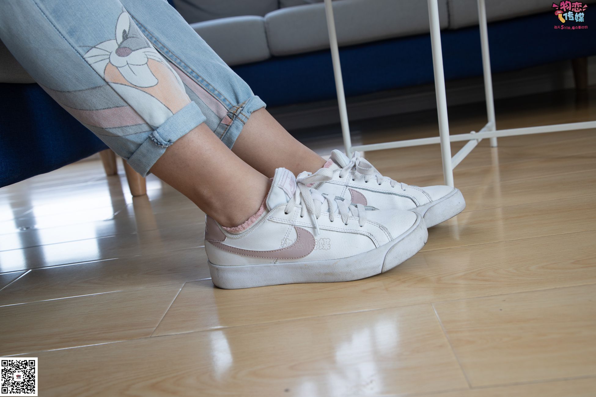 图片[122]-物恋传媒 No.071 可爱小姐姐搭配白色nike板鞋 [171P] – 速更版-美库