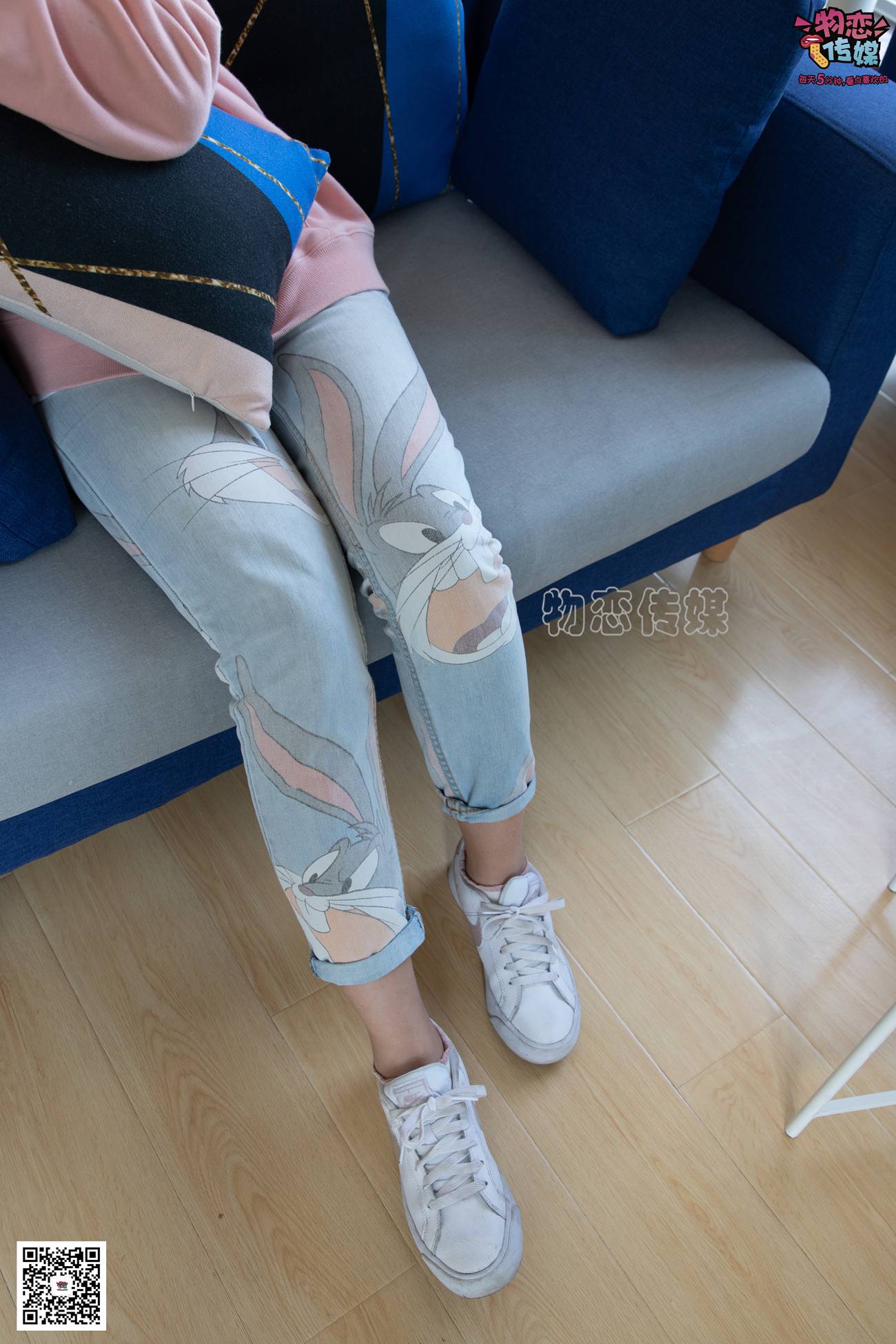 图片[126]-物恋传媒 No.071 可爱小姐姐搭配白色nike板鞋 [171P] – 速更版-美库