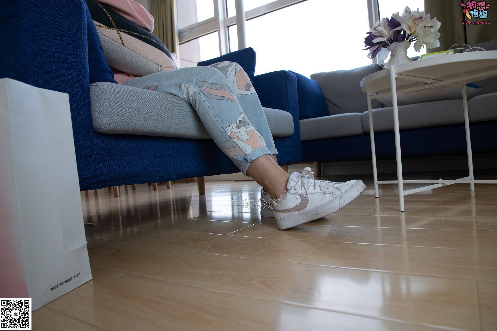 图片[127]-物恋传媒 No.071 可爱小姐姐搭配白色nike板鞋 [171P] – 速更版-美库