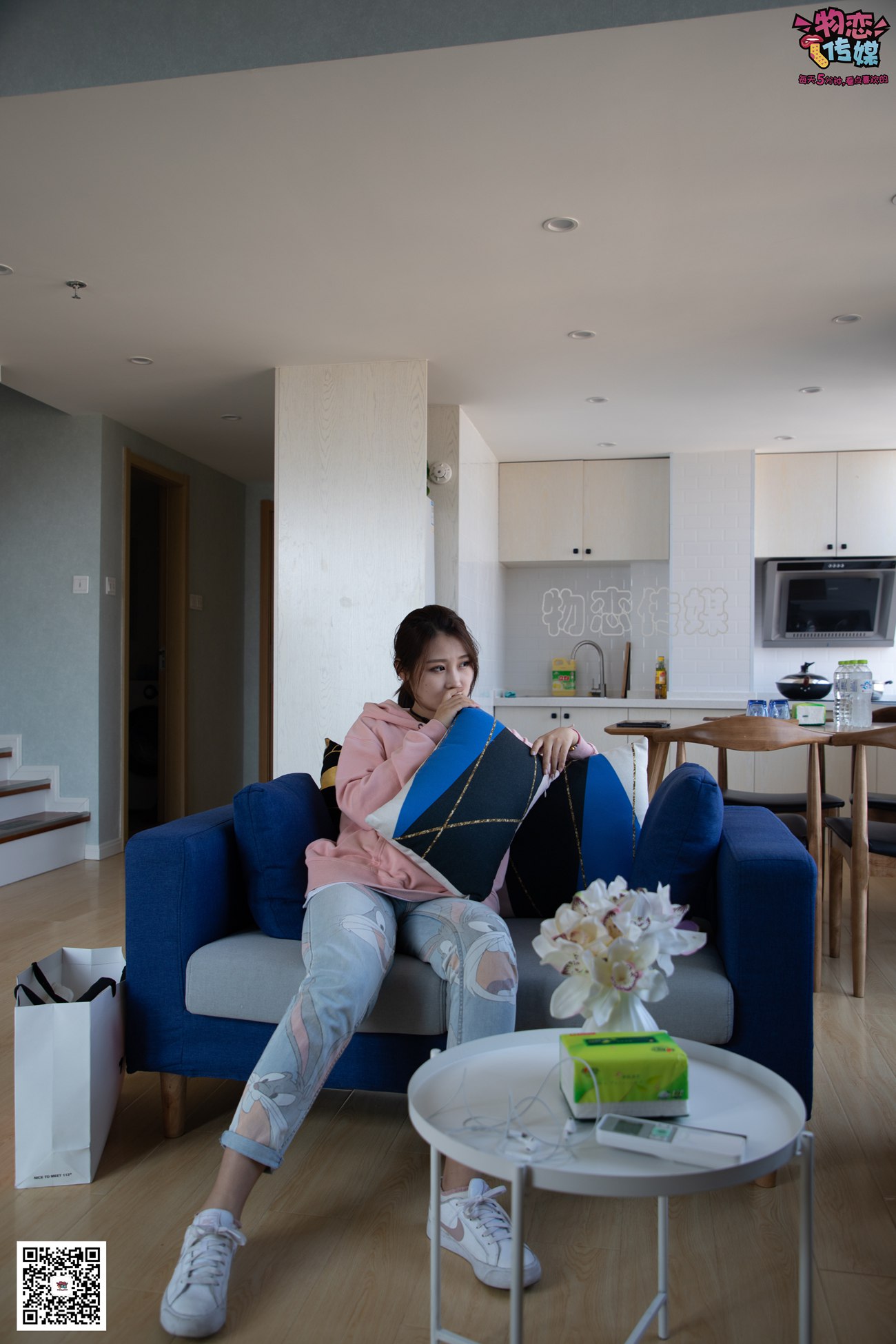 图片[139]-物恋传媒 No.071 可爱小姐姐搭配白色nike板鞋 [171P] – 速更版-美库