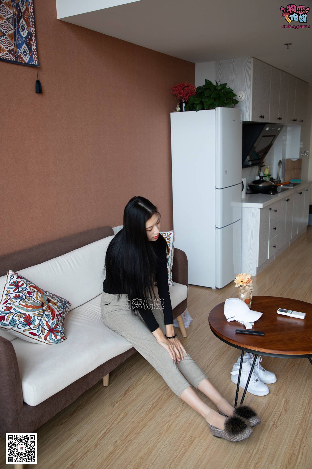 图片[154]-勿恋传媒 No.070 肉丝长发镁钕 执剑舞一曲 温柔与谁共 [160P] – 速更版-美库