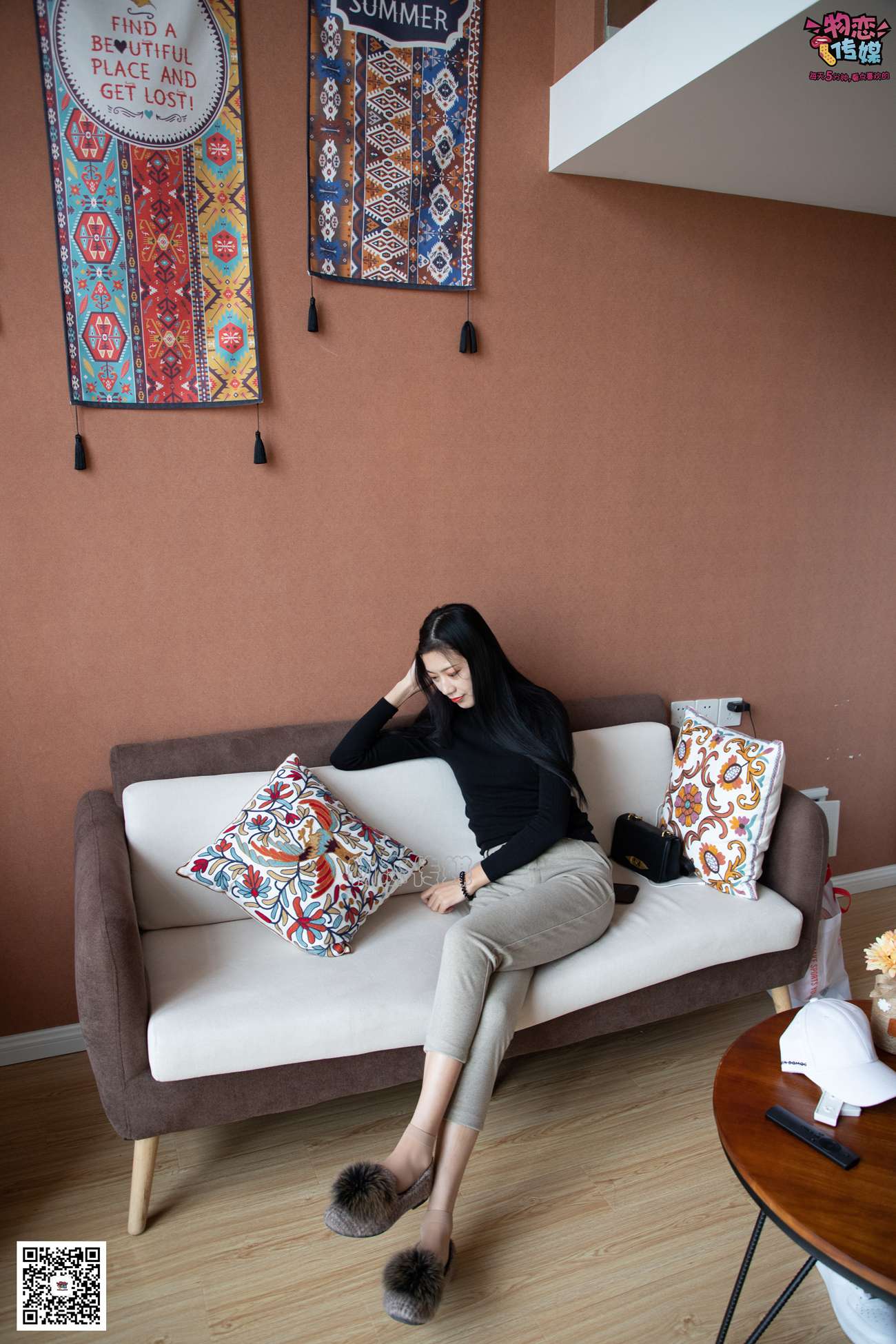 图片[160]-勿恋传媒 No.070 肉丝长发镁钕 执剑舞一曲 温柔与谁共 [160P] – 速更版-美库