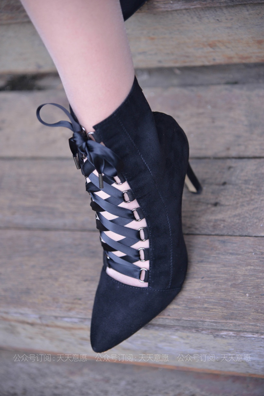 图片[64]-[IESS异思趣向] 2021.04.30 丝享家793：潇潇《楼梯上的黑色绑带》[82P] – 速更版-美库