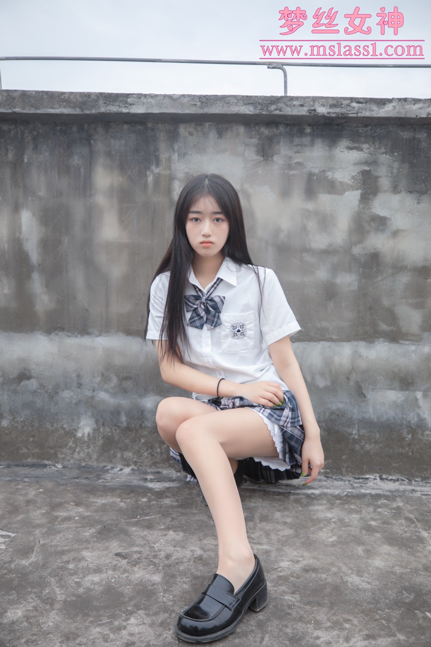 图片[15]-[MSLASS梦丝女神]2021.06.21  天台JK少女 王娇娇[64+1P] – 速更版-美库