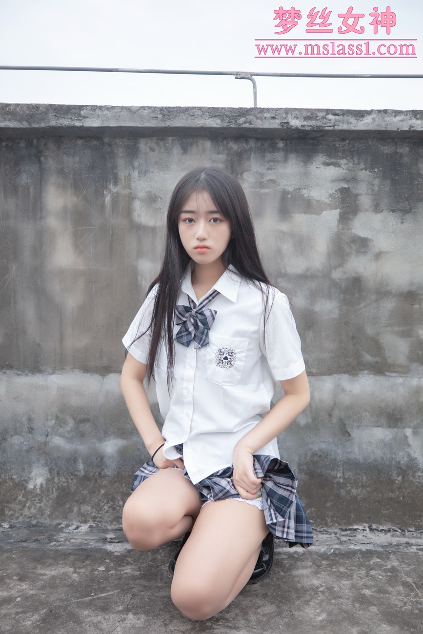 图片[19]-[MSLASS梦丝女神]2021.06.21  天台JK少女 王娇娇[64+1P] – 速更版-美库