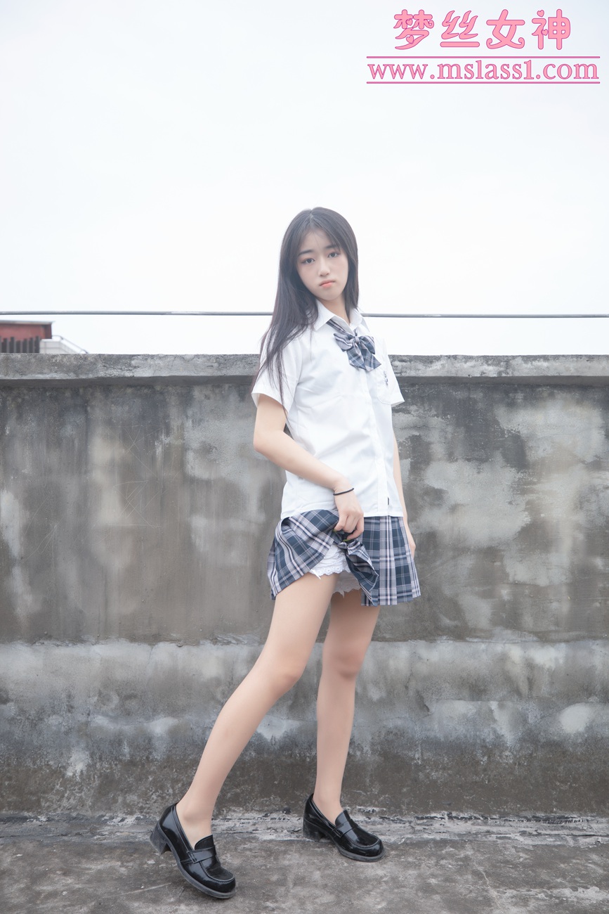 图片[22]-[MSLASS梦丝女神]2021.06.21  天台JK少女 王娇娇[64+1P] – 速更版-美库