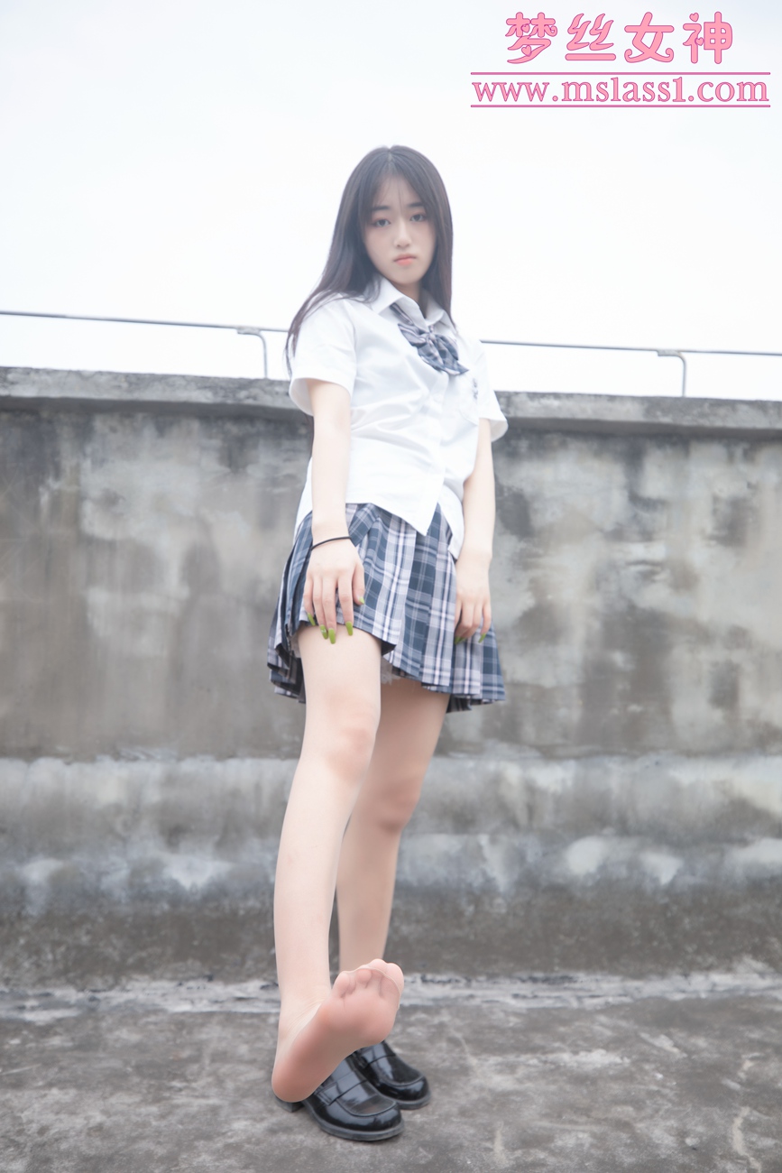 图片[24]-[MSLASS梦丝女神]2021.06.21  天台JK少女 王娇娇[64+1P] – 速更版-美库