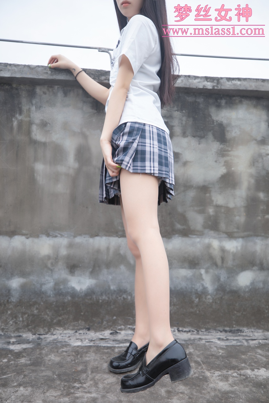 图片[26]-[MSLASS梦丝女神]2021.06.21  天台JK少女 王娇娇[64+1P] – 速更版-美库