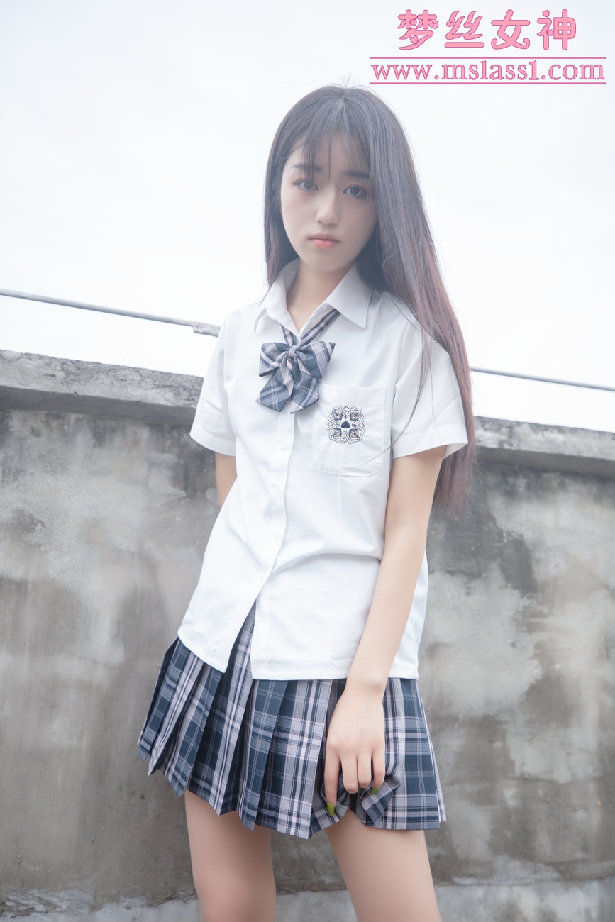 图片[27]-[MSLASS梦丝女神]2021.06.21  天台JK少女 王娇娇[64+1P] – 速更版-美库