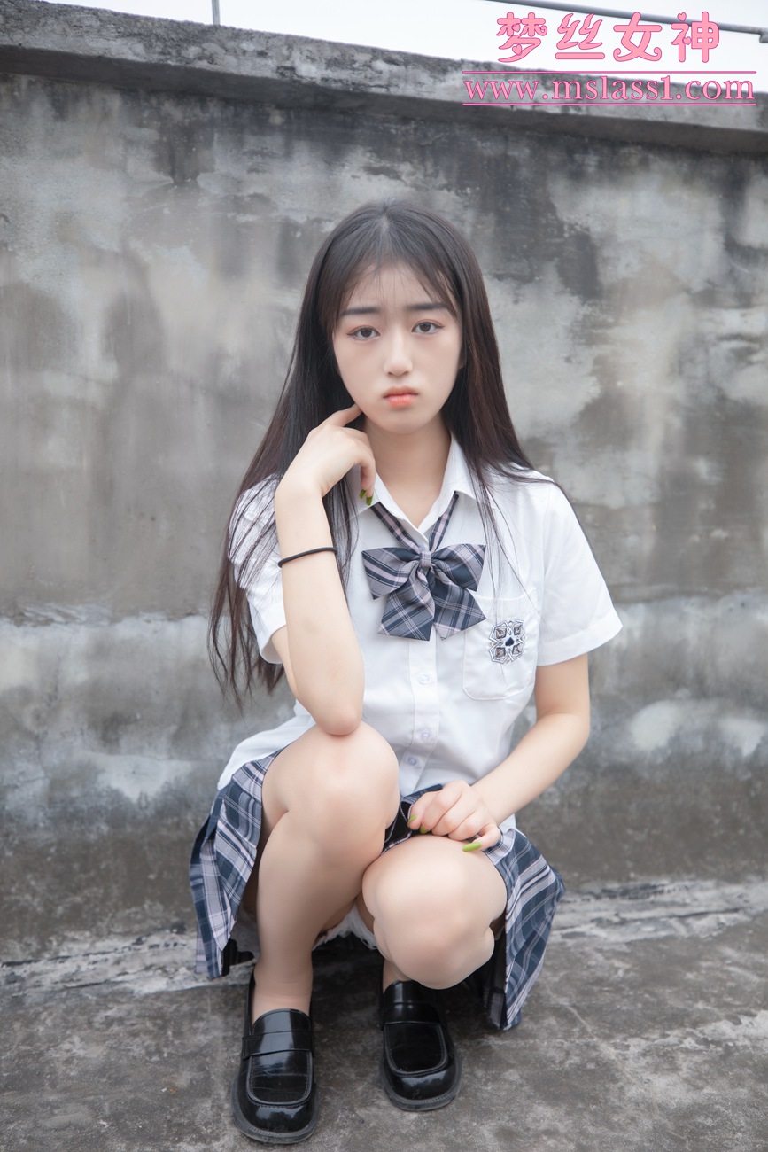 图片[34]-[MSLASS梦丝女神]2021.06.21  天台JK少女 王娇娇[64+1P] – 速更版-美库