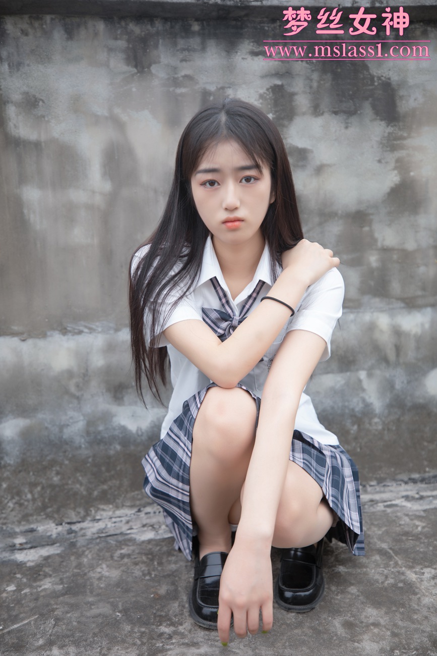 图片[36]-[MSLASS梦丝女神]2021.06.21  天台JK少女 王娇娇[64+1P] – 速更版-美库