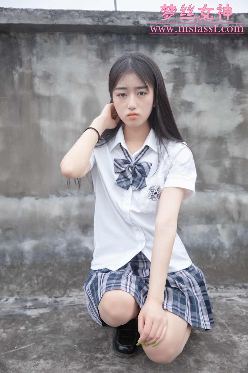 图片[37]-[MSLASS梦丝女神]2021.06.21  天台JK少女 王娇娇[64+1P] – 速更版-美库