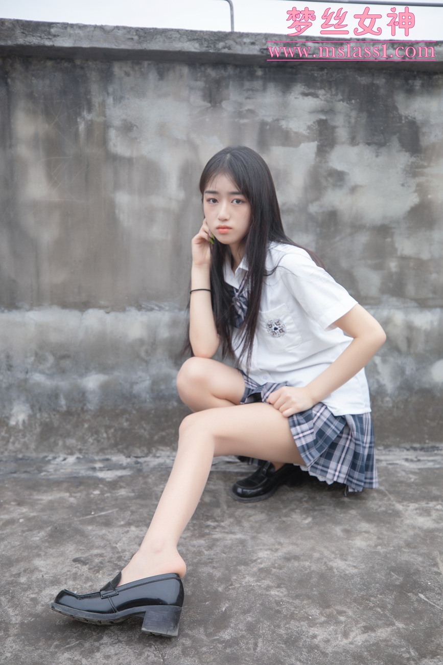 图片[39]-[MSLASS梦丝女神]2021.06.21  天台JK少女 王娇娇[64+1P] – 速更版-美库