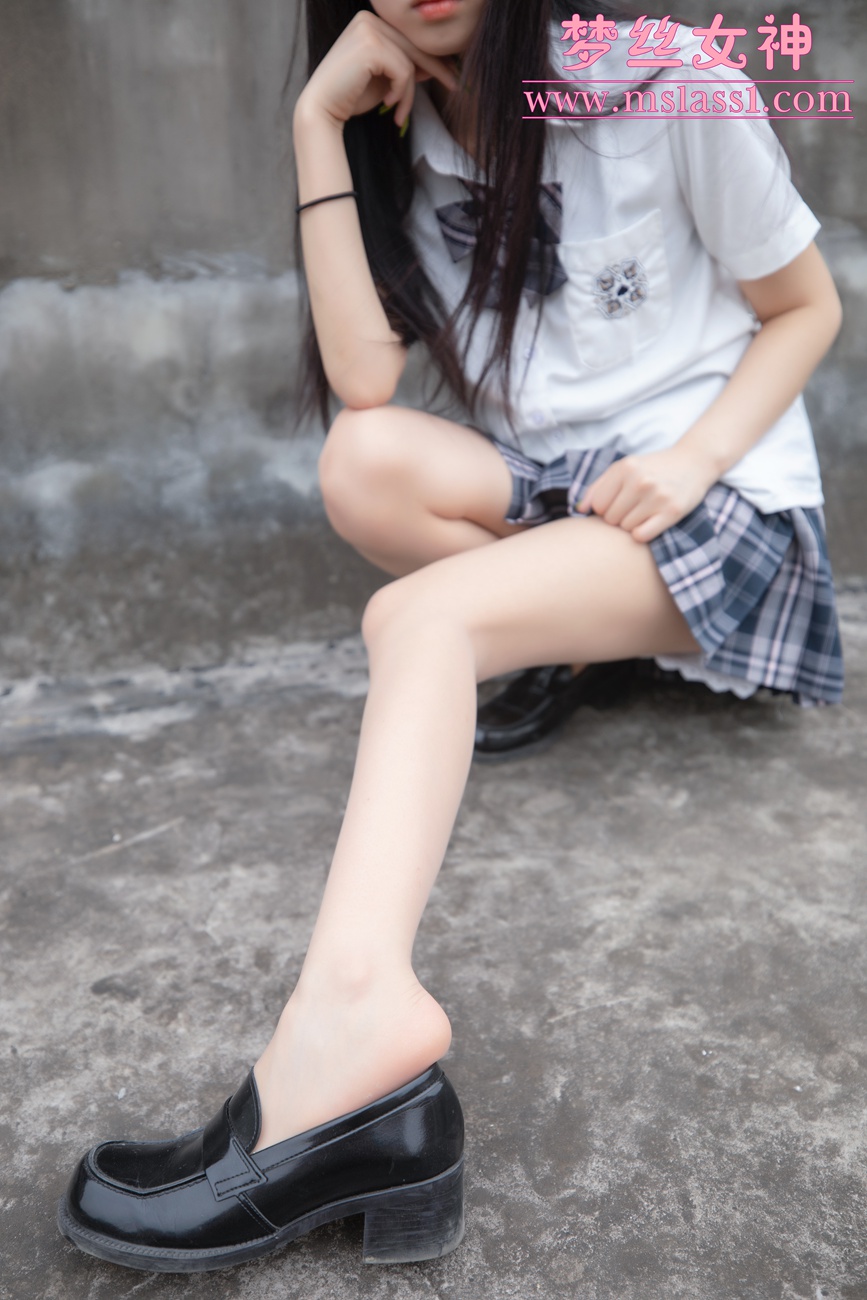 图片[41]-[MSLASS梦丝女神]2021.06.21  天台JK少女 王娇娇[64+1P] – 速更版-美库