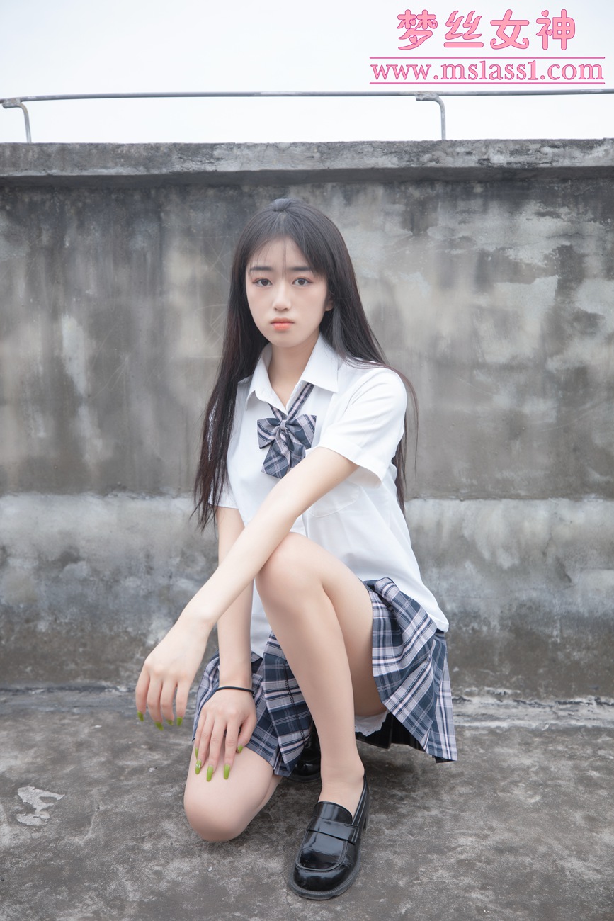 图片[46]-[MSLASS梦丝女神]2021.06.21  天台JK少女 王娇娇[64+1P] – 速更版-美库