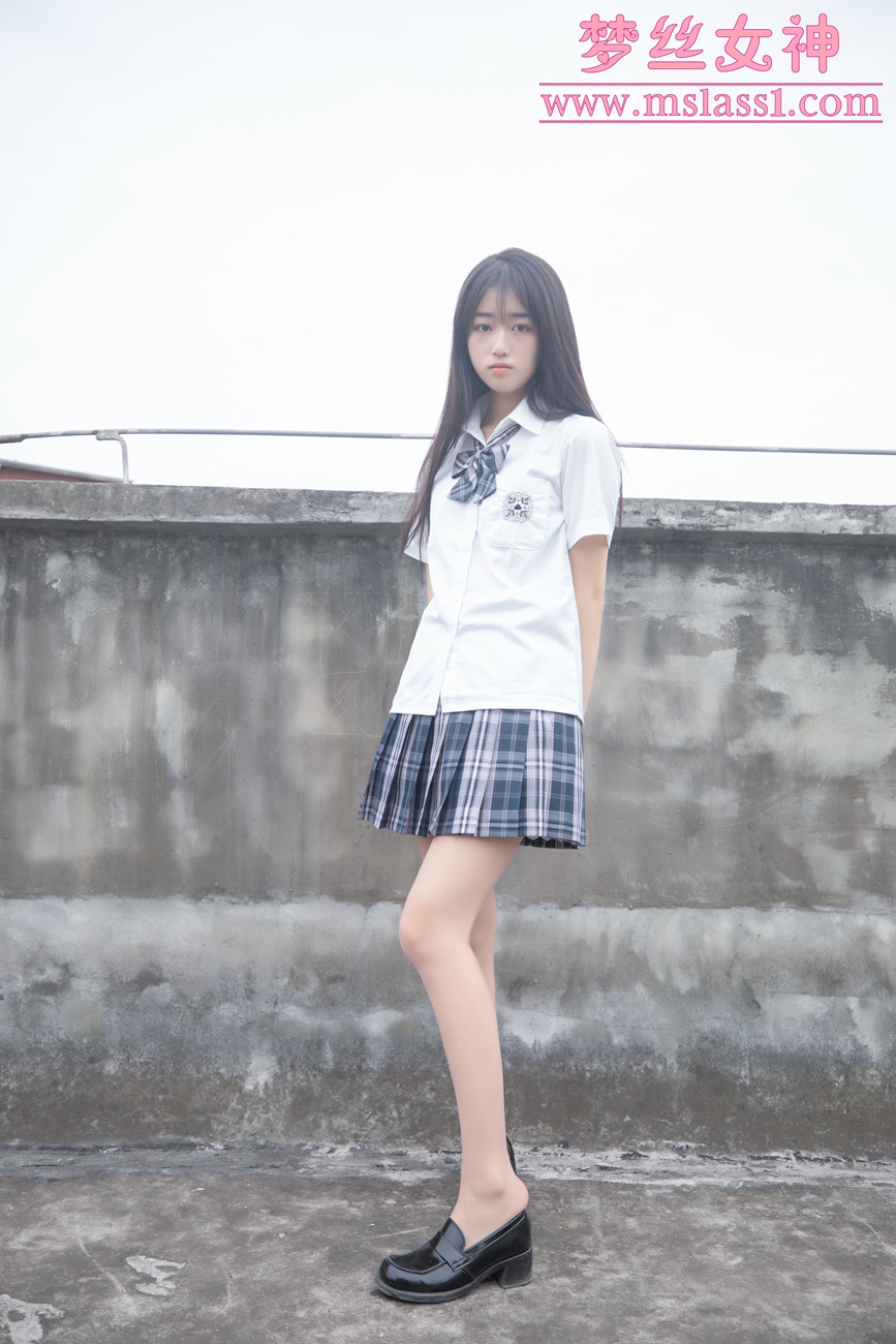 图片[47]-[MSLASS梦丝女神]2021.06.21  天台JK少女 王娇娇[64+1P] – 速更版-美库